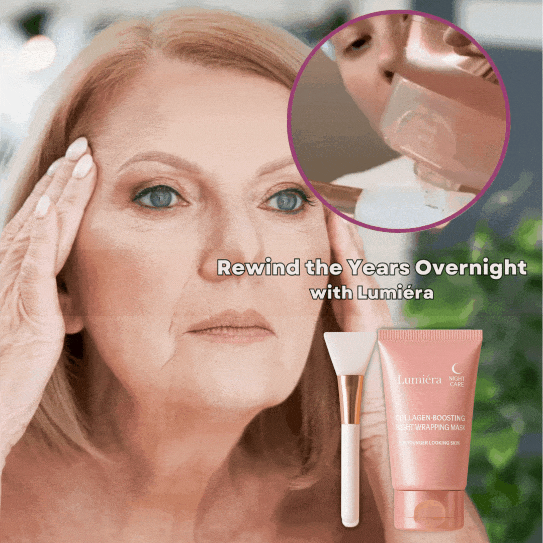Maschera da notte stimolante al collagene Lumiéra Mask | Pelle visibilmente più giovane in soli 7 giorni!
