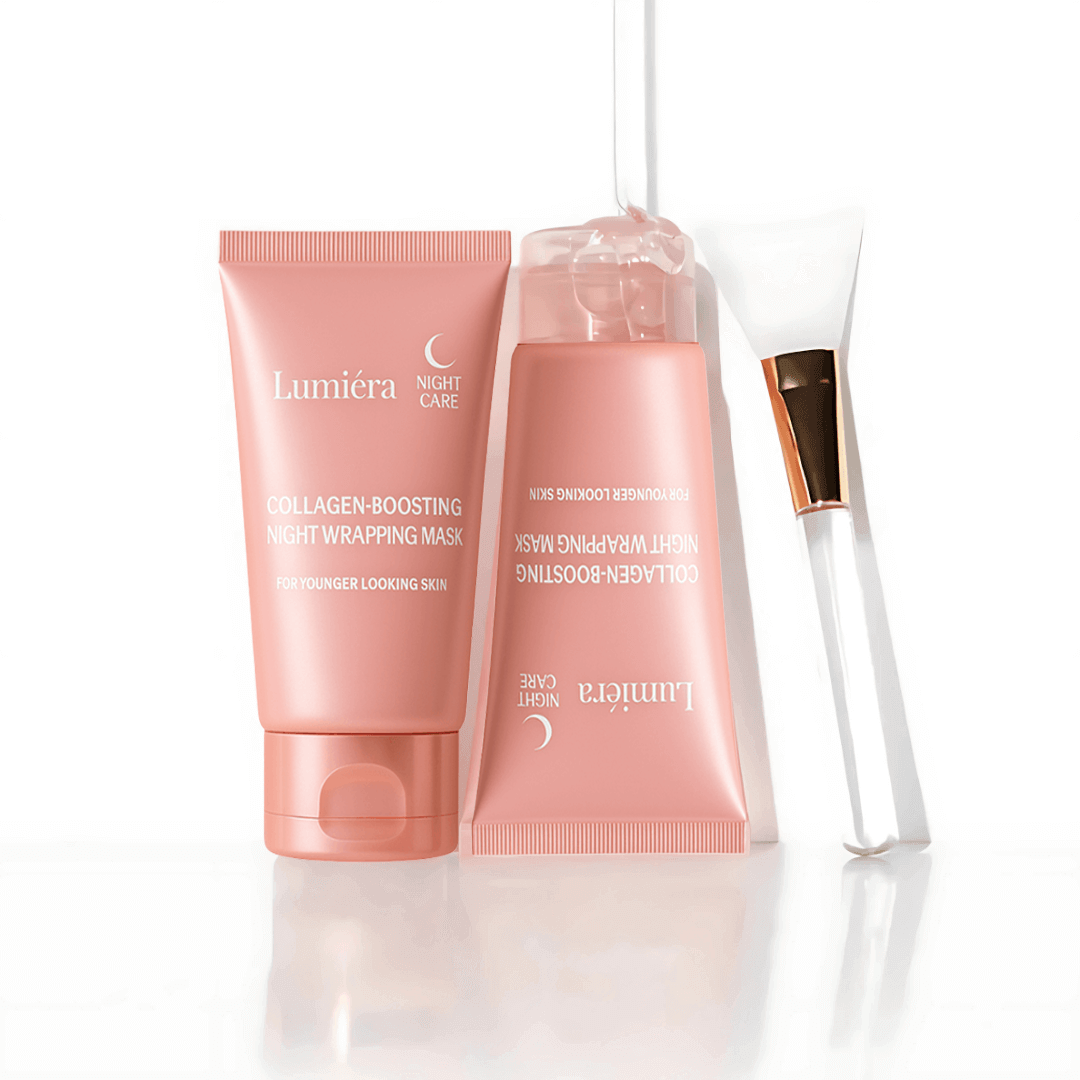 Maschera da notte stimolante al collagene Lumiéra Mask | Pelle visibilmente più giovane in soli 7 giorni!