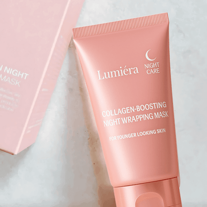 Maschera da notte stimolante al collagene Lumiéra Mask | Pelle visibilmente più giovane in soli 7 giorni!