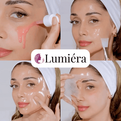 Maschera da notte stimolante al collagene Lumiéra Mask | Pelle visibilmente più giovane in soli 7 giorni!