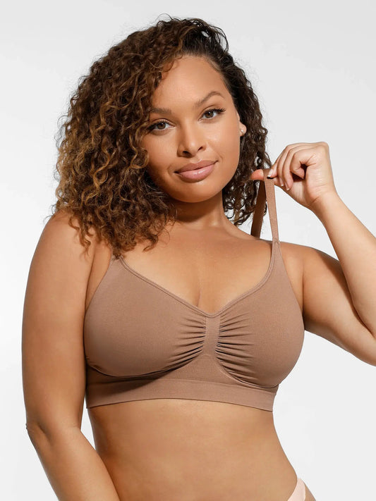 Woshape Everyday Wire-Free Bra Soft Unlined Bra